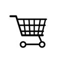 Shop cart icon, buy symbol. Shopping basket icon sign Ã¢â¬â vector